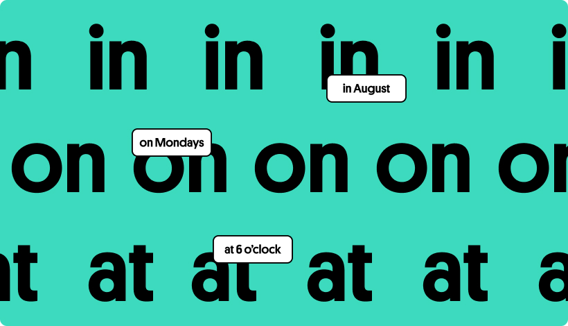 prepositions